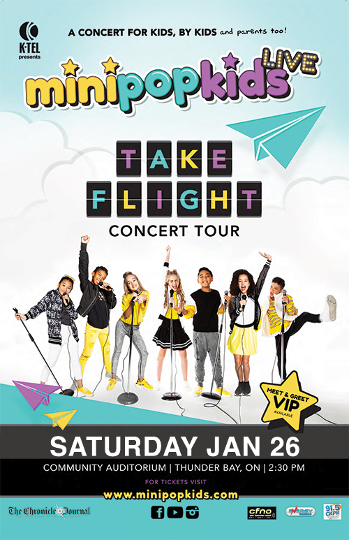 Thunder Bay Community Auditorium Mini Pop Kids 2019