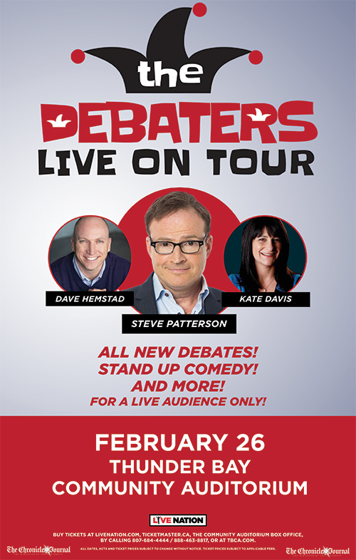 thunder bay community auditorium the debaters live the bay kitchener flyer