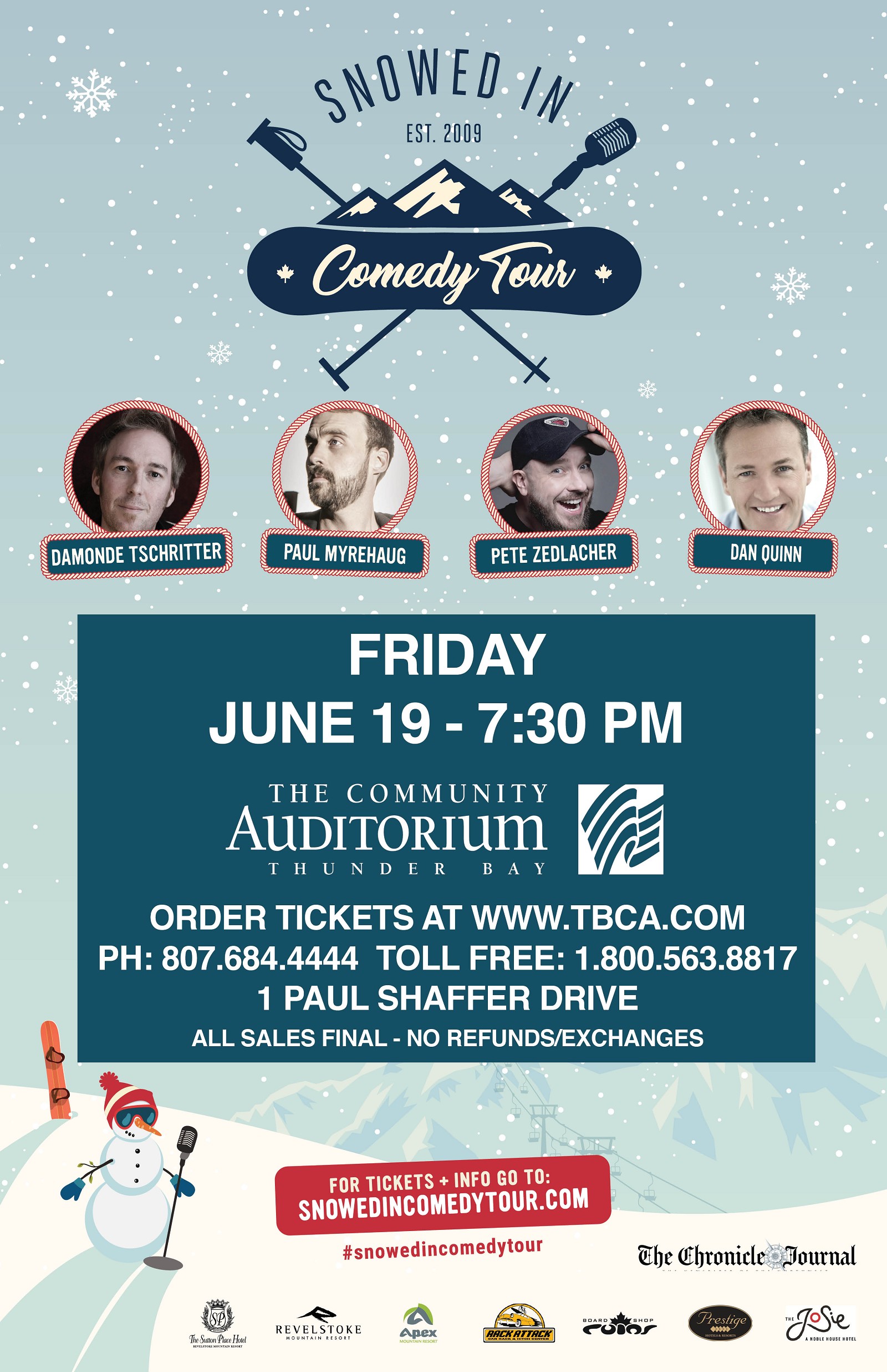 Snowed In Comedy Tour