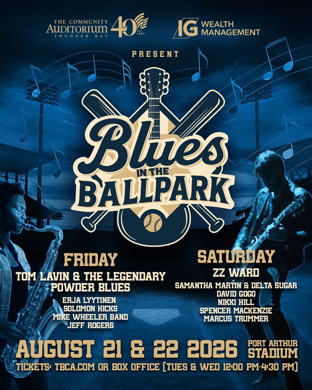 Blues In The Ballpark
