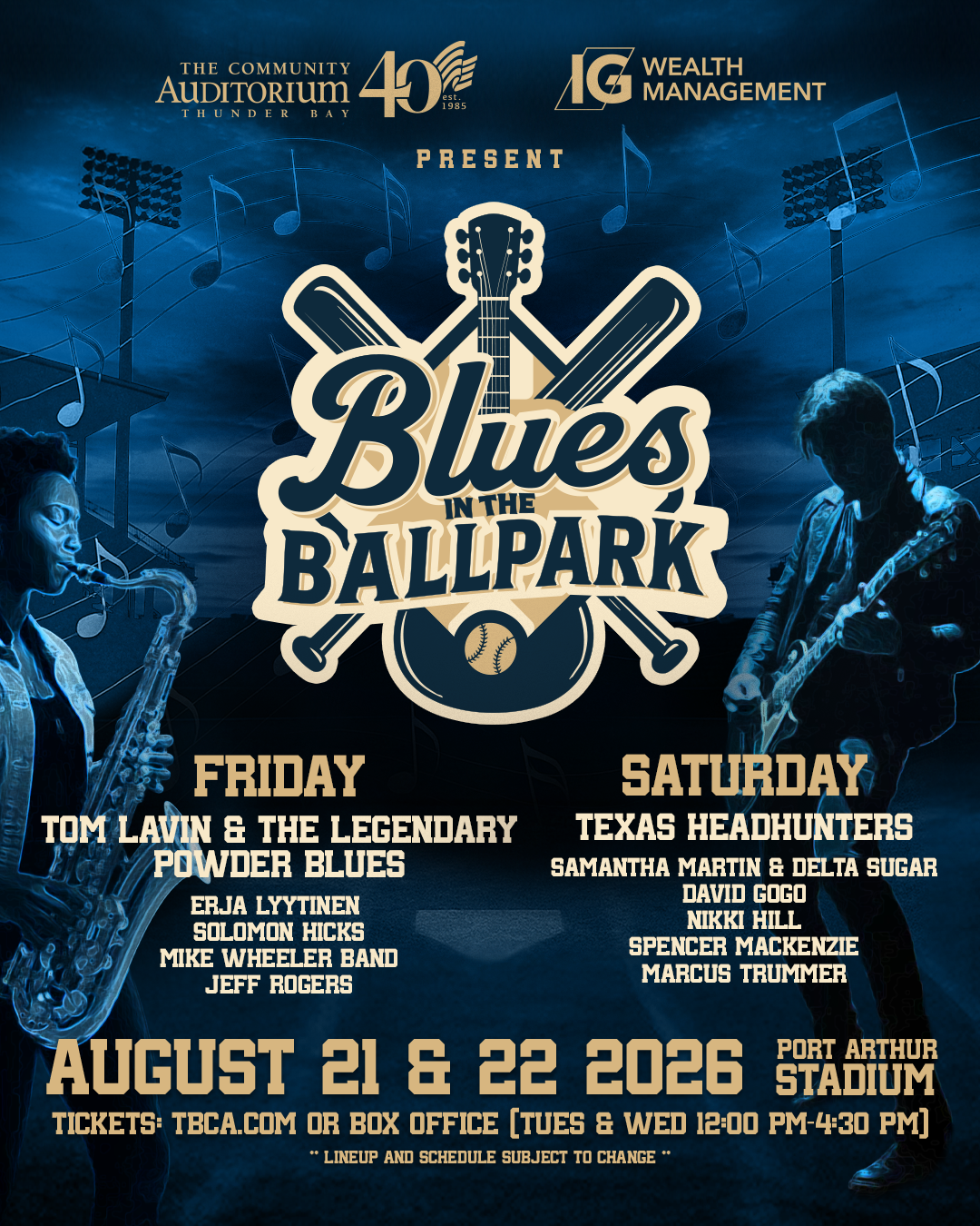 Blues In The Ballpark