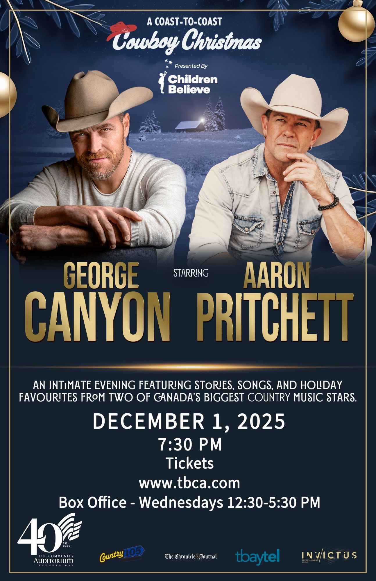 George Canyon & Aaron Pritchett - A Coast to C