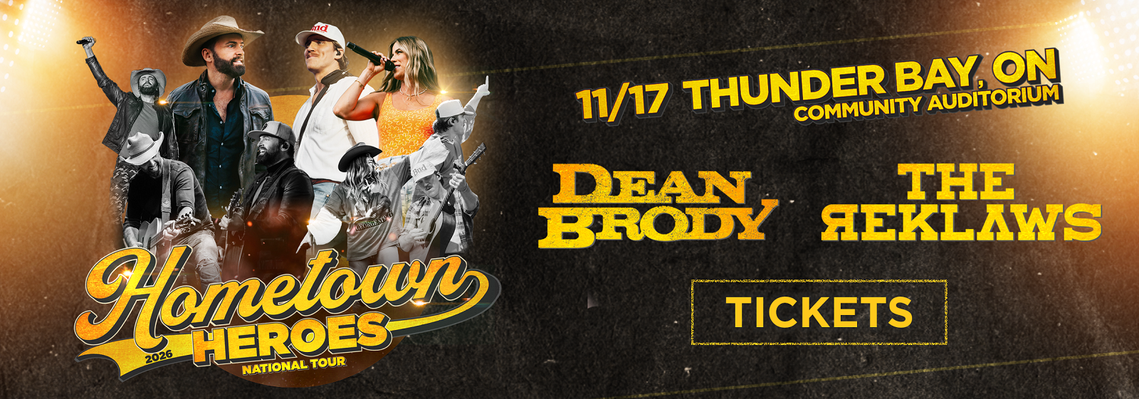 Dean Brody & Reklaws Banner