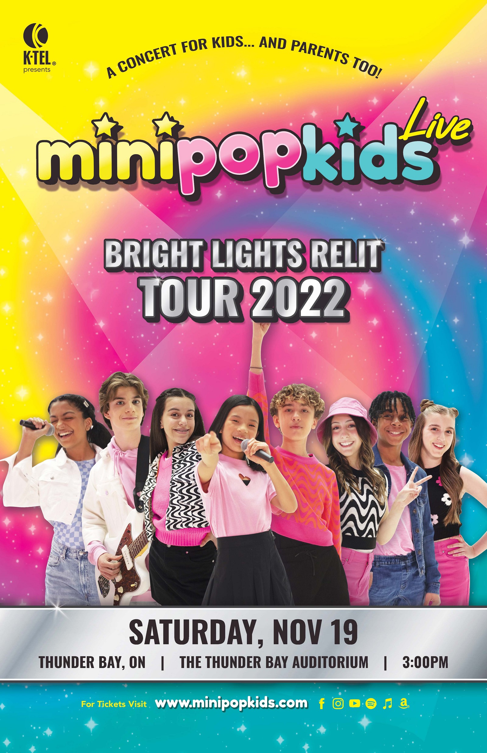 Mini Pops Kids Live! The Bright Lights Concert Tou