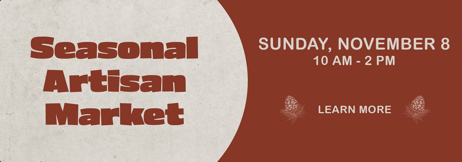 Seasonal Artisan Market Banner