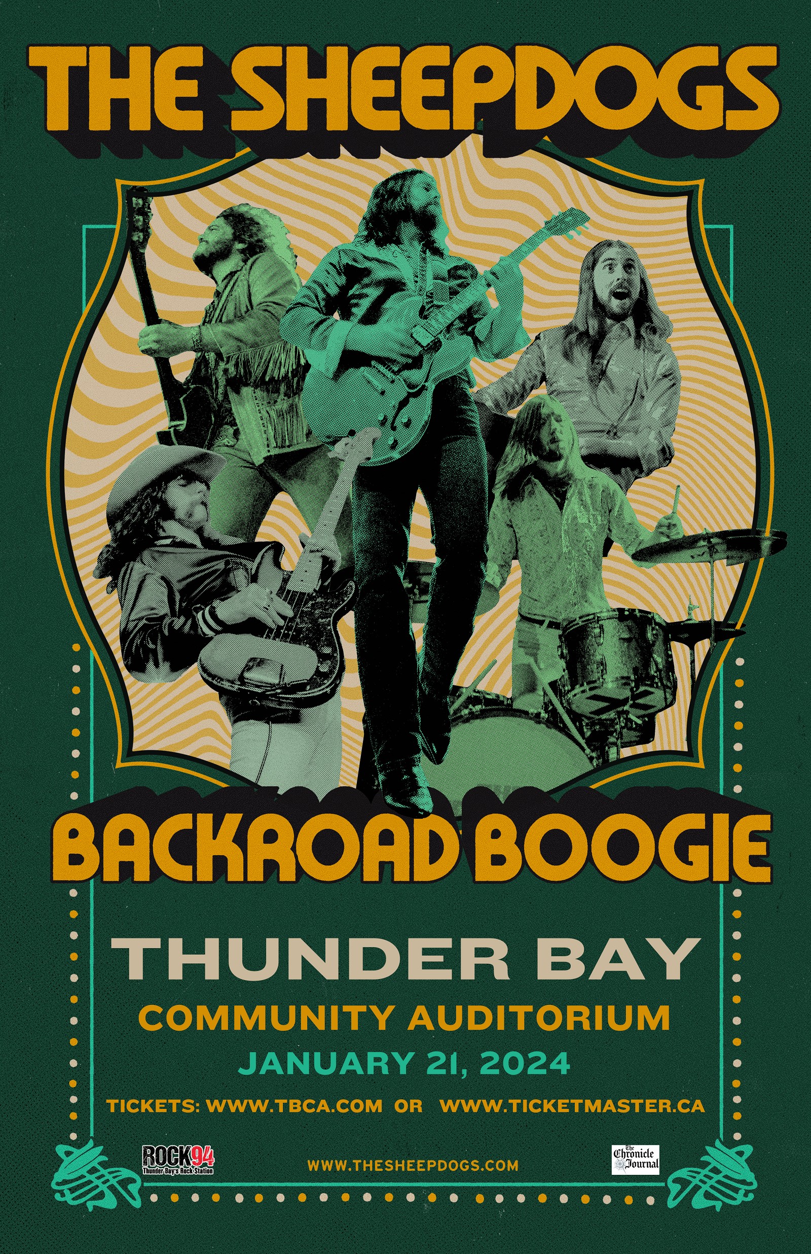 The Sheepdogs - Backroad Boogie Tour
