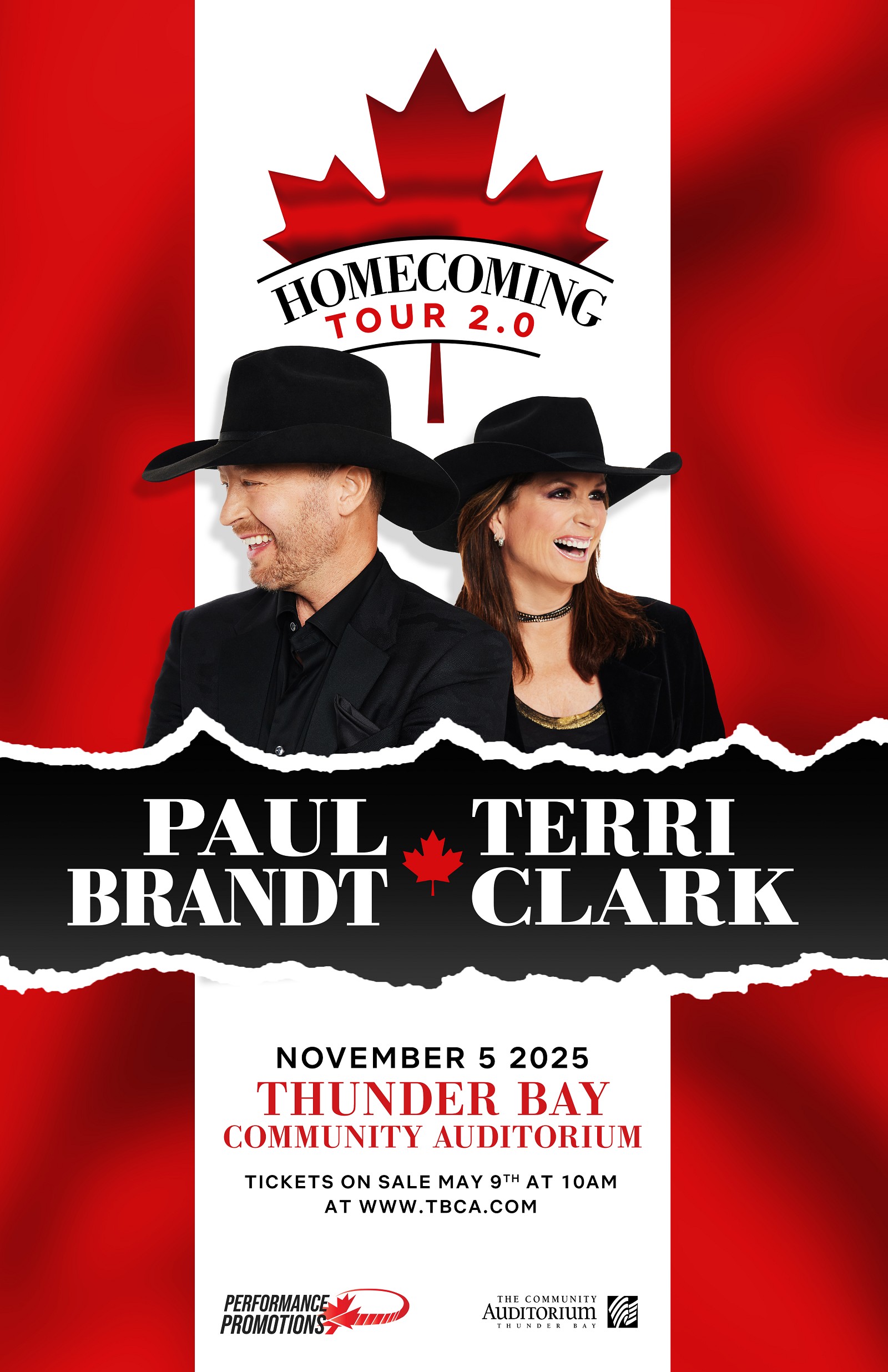 Terri Clark & Paul Brandt-Homecoming 2.0 Tour