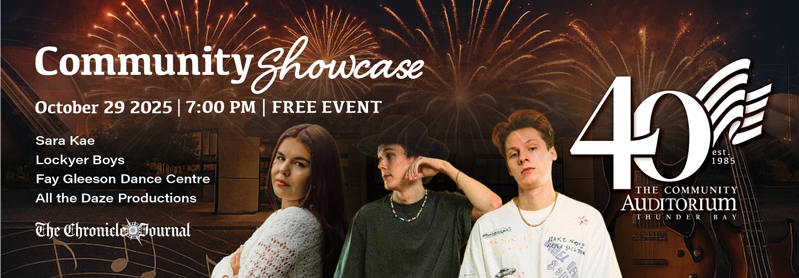40th Anniversary Community Showcase