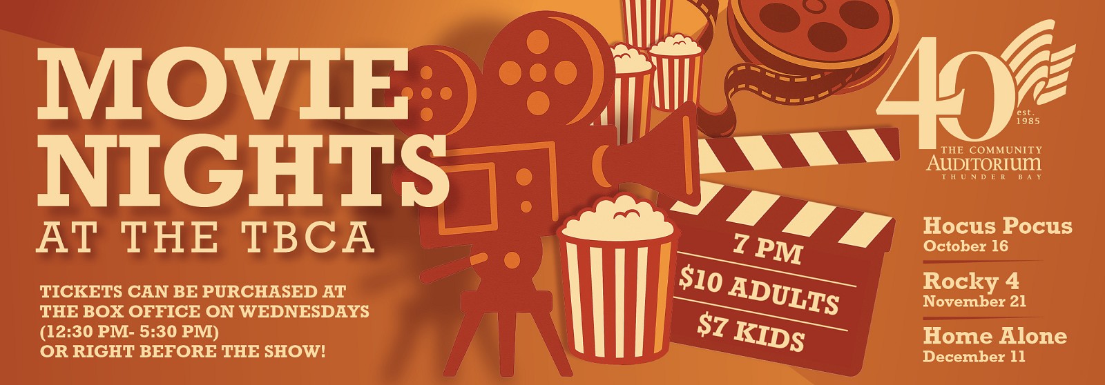 Movie Nights at the TBCA